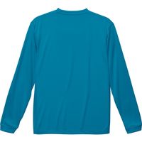 キャブ 4.7オンス ドライシルキータッチロングスリーブTシャツ(ローブリード) M ターコイズブルー 508901 1セット(3入)（直送品）