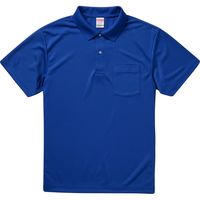 キャブ ４．１オンス ドライアスレチックポロシャツ（ポケット付） コバルトブルー CAB 591201 84 XL 1着（直送品）