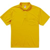 キャブ ４．１オンス ドライアスレチックポロシャツ（ポケット付） カナリアイエロー CAB 591201 190 XL 1着（直送品）