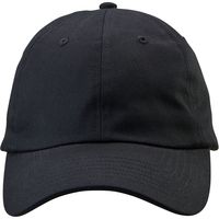 キャブ コットンツイル ローキャップ F ブラック 967001 1セット(3個)