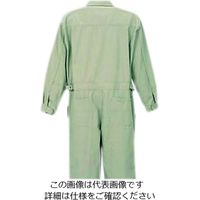 クレヒフク 綿100％ヘリンボーンツナギ服 グレー 4L 115-20-4L 1枚（直送品）