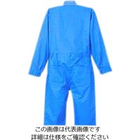 クレヒフク 難燃ツナギ服 ブルー L 15000-30-L 1枚（直送品）