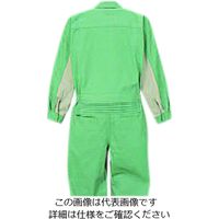 クレヒフク 綿100％ツートンツナギ服 マリンブルー LL 223-35-LL 1枚（直送品）