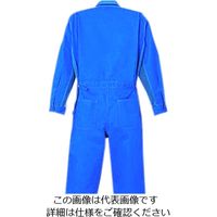 クレヒフク 綿100％夏ツナギ服 ブルー S 700-30-S 1枚（直送品）