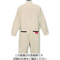 クレヒフク 綿100％チノツナギ服 カーキ 4L 2520-11-4L 1枚（直送品）