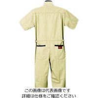 クレヒフク 綿100％半袖チノツナギ服 OD L 2530-59-L 1枚（直送品）