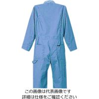 クレヒフク 夏ツナギ服 レッド M 609-80-M 1枚（直送品）
