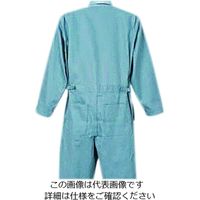 クレヒフク 綿100％ツナギ服 グレー BL 610-20-BL 1枚（直送品）