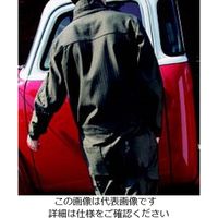 クレヒフク 夏ストレッチヘリンボーンツナギ服 ブラウン 4L 659-60-4L 1枚（直送品）