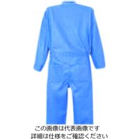 クレヒフク 綿100％ツナギ服 ブルー LL 6600-30-LL 1枚（直送品）