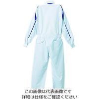 クレヒフク スポーツ夏長袖ツナギ服 ブラック 4L 709-29-4L 1枚（直送品）