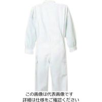 クレヒフク 綿100％ツナギ服 ホワイト 4L 7601-40-4L 1枚（直送品）