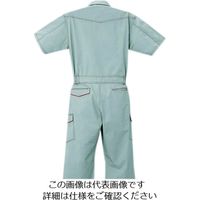 クレヒフク 綿100％半袖ピットスーツ レッド M KR203-80-M 1枚（直送品）