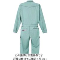 クレヒフク 綿100％ピットスーツ レッド 3L KR204-80-3L 1枚（直送品）