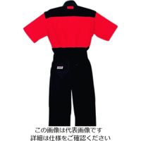 クレヒフク 綿100％半袖ピットスーツ ホワイト 4L KR603-40-4L 1枚（直送品）