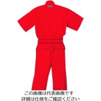 クレヒフク 綿100％半袖ピットスーツ ブラック 3L KR703-29-3L 1枚（直送品）