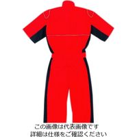 クレヒフク 綿100％半袖ピットスーツ ブルー LL KR803-30-LL 1枚（直送品）