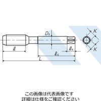 彌満和製作所 アルミ材用スパイラルタップ(インサートコイルねじ用) AL-SP STI B M8X1.25 1本（直送品）