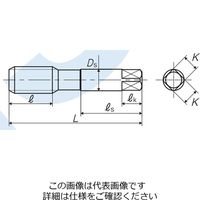 彌満和製作所 アルミ材用スパイラルタップ(インサートコイルねじ用) AL-SP STI B M16X2 1本（直送品）