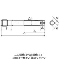 彌満和製作所 重工業大型部品加工用スパイラルタップ HVSP M42X4.5 P6 1本（直送品）