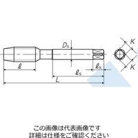 彌満和製作所 ダイカスト用ハンドタップ LA-HT B M10X1.5 NO.3 P4 1本（直送品）