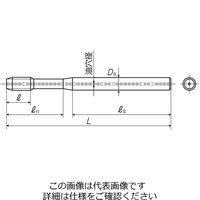 彌満和製作所 アルミ鋳抜き穴加工用スパイラルタップ ACHSP M6X1 P3 1本（直送品）