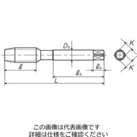 彌満和製作所 中硬度炭素鋼用通り穴用スパイラルタップ MHSL A M10X1.25 P4 1本（直送品）