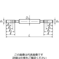 彌満和製作所 切削タップ用下穴チェックピン ストレートタイプ CPC-S B M10X1.5 90%-80% 1本（直送品）