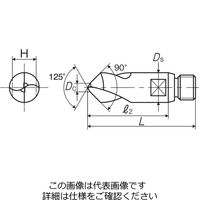 彌満和製作所 ジョイントツール ポイントドリル PEー90° JO-PEQ 10X3 1本（直送品）