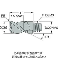 イスカル TAチップ MMEA100H10R0CFー4T0608 1セット(2個)（直送品）