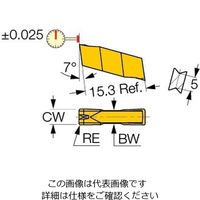 イスカル TAチップ GIP3.00ー1.50LSIC20(6400745 GIP3.00-1.50LSIC20 1セット(20個)（直送品）
