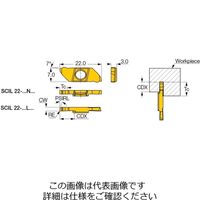 イスカル TAチップ SCIL6FーBL010IC1008(6403603 SCIL6F-BL010IC1008 1セット(20個)（直送品）