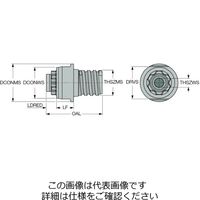 イスカル アダプター SDCABT12ー14/0.55ーSP15 1個（直送品）