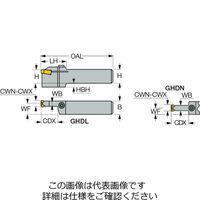 イスカル CGホルダー GHDL31.7ーP8 1本（直送品）