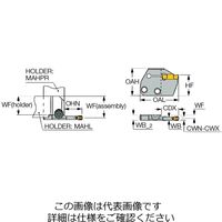 イスカル HGアダプタ HGPAD6LーT22ーJHP 1個（直送品）