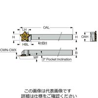 イスカル ミゾイレホルダー PCHRS12ー24 1本（直送品）