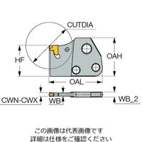 イスカル コウカンホルダー TGAD2N 1本（直送品）