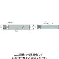 イスカル TSーAホルダー MMTSーAーL090ーC12ーT08ーH 1本（直送品）