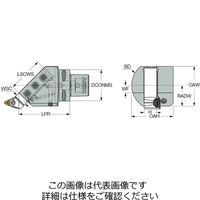 イスカル カムフィックス C5ASHR20ー45 1個（直送品）
