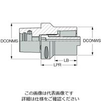 イスカル カムフィックスアダプター C8REC6X080 1個（直送品）