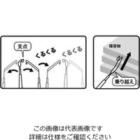 ジェフコム ハードル型フック金具 JFーHFーB 1個（直送品）