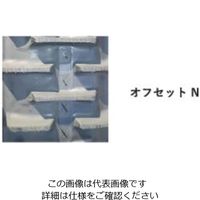 丸中ゴム工業 コンバインクローラー MKR14ー41 1個（直送品）