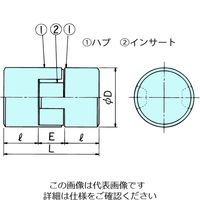 椿本チエイン ジョーフレックスカップリング Lシリーズ L070AーS 1セット(3個)（直送品）