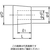 岩田製作所 円錐プラグB GKH4055 1ケース(5個)（直送品）