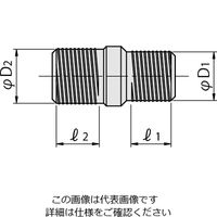 岩田製作所 円柱プラグE(細目用) GTM0608F 1ケース(1000個)（直送品）