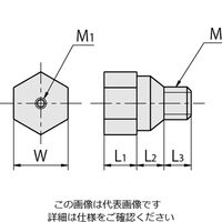 岩田製作所 Qボルト QB03 1ケース(1000個)（直送品）