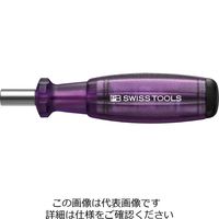 ピービ―スイスツールズ マルチクラフト C6ドライバービットビット8本組 差替式ドライバー インサイダー パープル 6464.PURPLE（直送品）