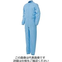 ミドリ安全 ベルデクセル×エレパスU つなぎ服 VEYS120B ブルー 4L 3148006408 1点（直送品）