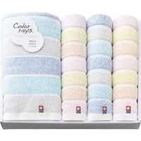 【ギフト包装】 カラーレイズ　バス・フェイス・ウォッシュタオルセット 21-7547-088 1個（直送品）