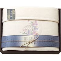 【ギフト包装】 泉州匠の彩　カシミヤ入ウール綿毛布（毛羽部分） 21-7590-021 1個（直送品）